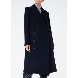 NWT Tibi Navy Giles Wool Coat - 4